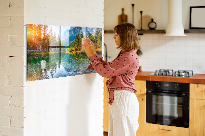 Magnettafel Flussgebirgslandschaft