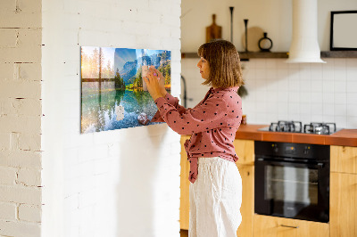 Magnettafel Flussgebirgslandschaft