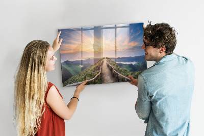 Magnettafel Berglandschaft