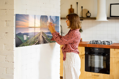 Magnettafel Berglandschaft