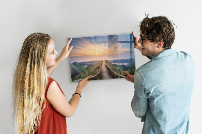 Magnettafel Berglandschaft