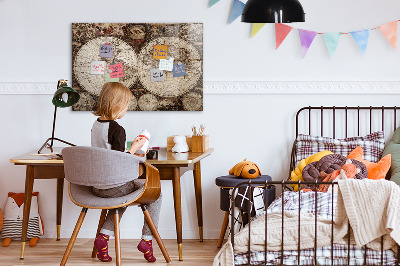 Magnettafel bunt Alte Weltkarte