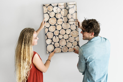Magnettafel Baumstümpfe