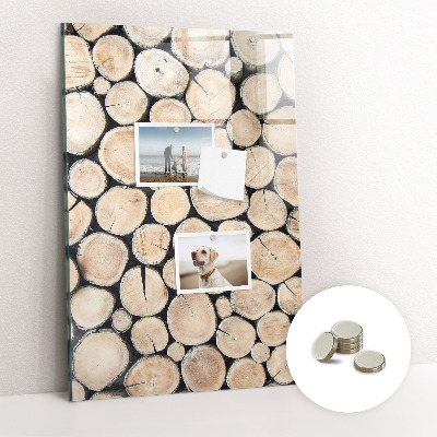 Magnettafel Baumstümpfe