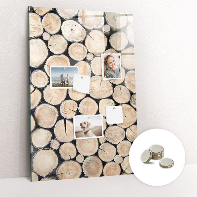 Magnettafel Baumstümpfe