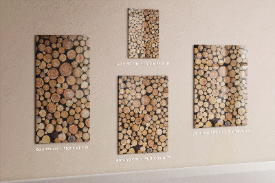 Magnettafel Baumstümpfe