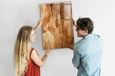 Magnettafel Naturholz