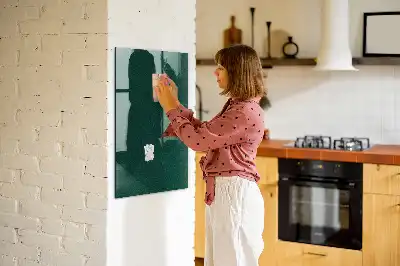 Magnettafel zum Schreiben mit Muster aus linearen Blättern