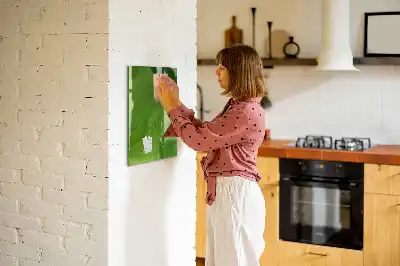 Magnettafel zum Schreiben mit Wellen-Abstraktion