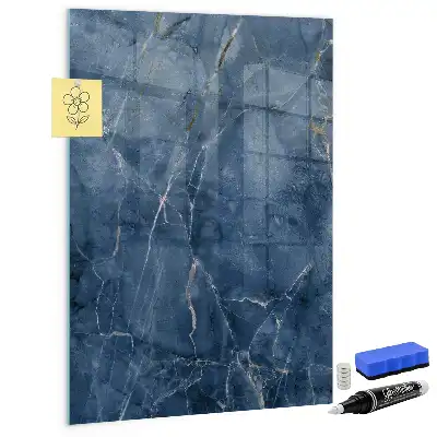Beschreibbare Magnettafel in Dekormarmor