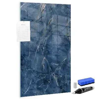 Beschreibbare Magnettafel in Dekormarmor