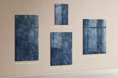 Beschreibbare Magnettafel in Dekormarmor