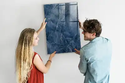 Beschreibbare Magnettafel in Dekormarmor
