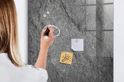 Magnettafel zum Beschreiben in Felsstruktur-Optik