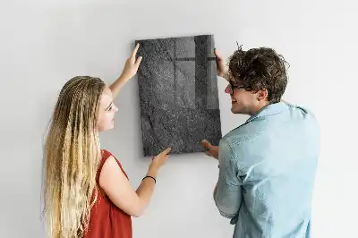 Magnettafel zum Beschreiben in Felsstruktur-Optik