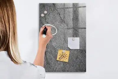 Magnettafel zum Beschreiben in Felsstruktur-Optik