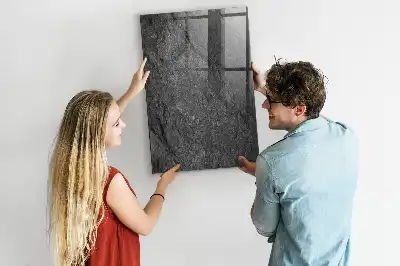 Magnettafel zum Beschreiben in Felsstruktur-Optik