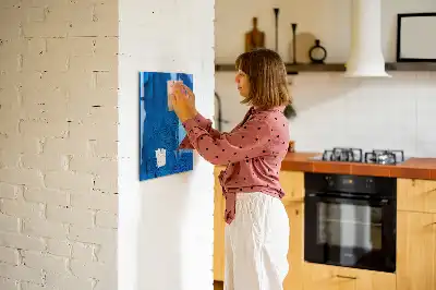 Magnettafel zum Schreiben mit Motiv Vogelfedern