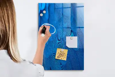 Magnettafel zum Schreiben mit Motiv Vogelfedern