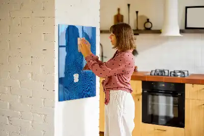 Magnettafel zum Schreiben mit Motiv Vogelfedern