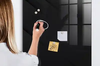 Magnettafel zum Beschreiben einfarbige Leinwand
