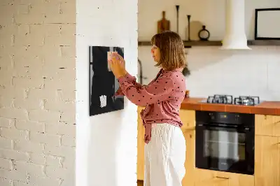 Magnettafel zum Beschreiben einfarbige Leinwand