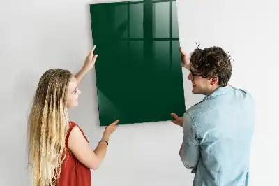 Magnettafel zum Schreiben in Flaschengrün