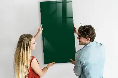Magnettafel zum Schreiben in Flaschengrün