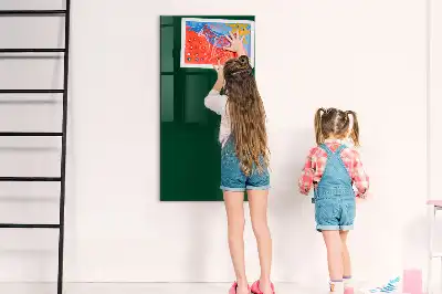 Magnettafel zum Schreiben in Flaschengrün