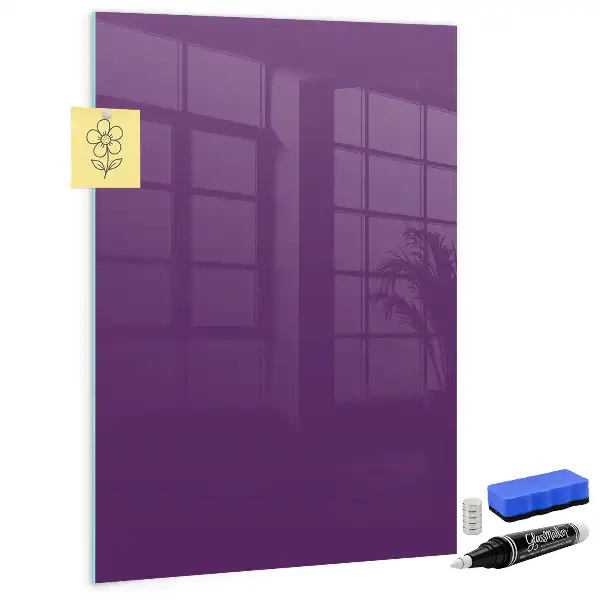 Magnettafel zum Schreiben violett