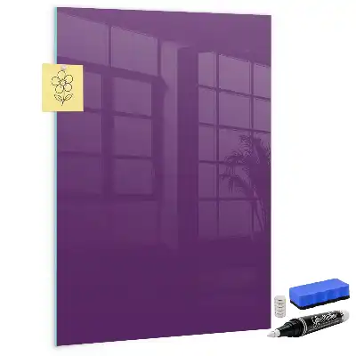 Magnettafel zum Schreiben violett