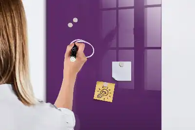 Magnettafel zum Schreiben violett