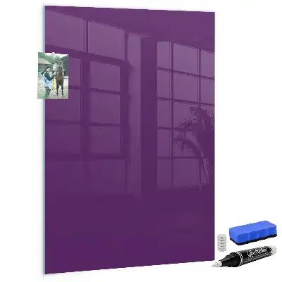 Magnettafel zum Schreiben violett