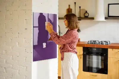 Magnettafel zum Schreiben violett
