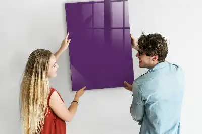 Magnettafel zum Schreiben violett