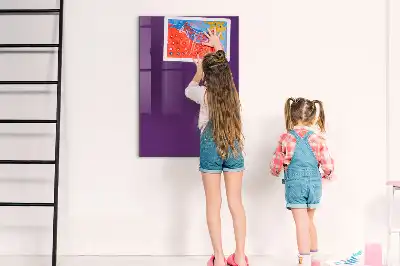 Magnettafel zum Schreiben violett
