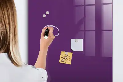 Magnettafel zum Schreiben violett
