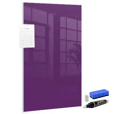Magnettafel zum Schreiben violett