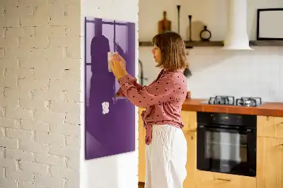 Magnettafel zum Schreiben violett
