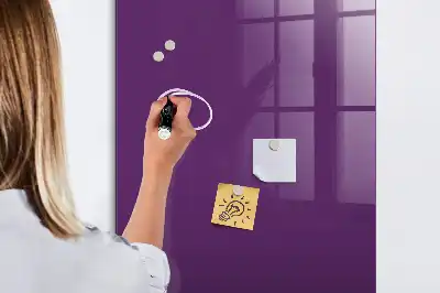 Magnettafel zum Schreiben violett