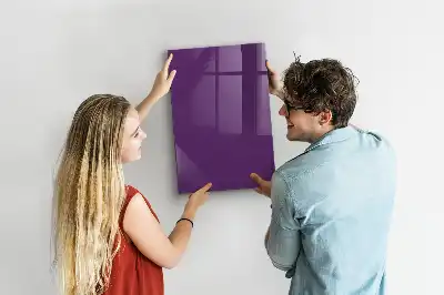 Magnettafel zum Schreiben violett