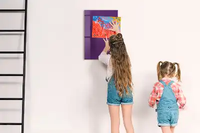 Magnettafel zum Schreiben violett
