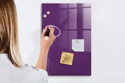 Magnettafel zum Schreiben violett
