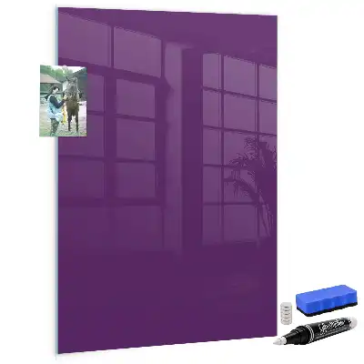 Magnettafel zum Schreiben violett