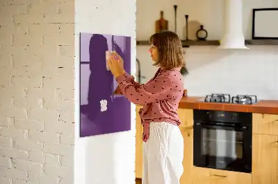 Magnettafel zum Schreiben violett