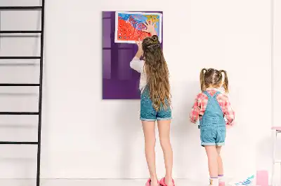 Magnettafel zum Schreiben violett
