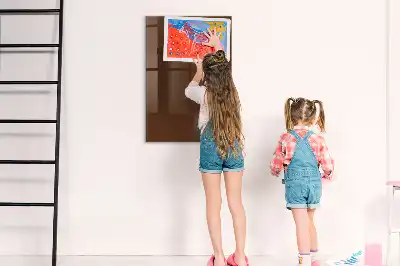 Magnettafel zum Schreiben in Braun