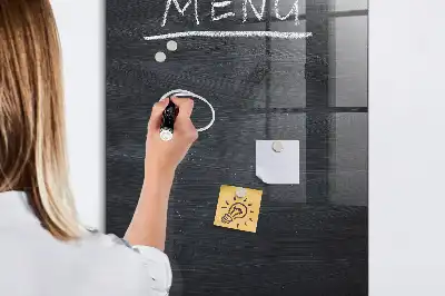 Schreibtafel für Speisekarten magnetisch