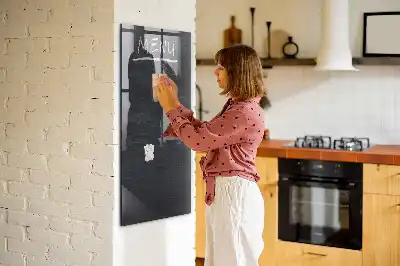 Schreibtafel für Speisekarten magnetisch