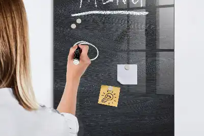 Schreibtafel für Speisekarten magnetisch